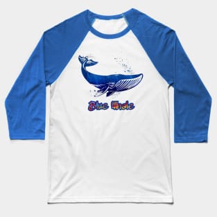 Blue whale Baseball T-Shirt